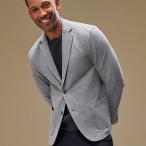 Mack Weldon ACE Blazer / Charcoal Heather - Herringbone - XL
